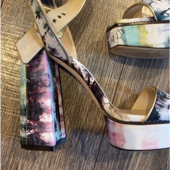 Jimmy Choo Jax Tie-dye platform sandal - Picture 1 of 5